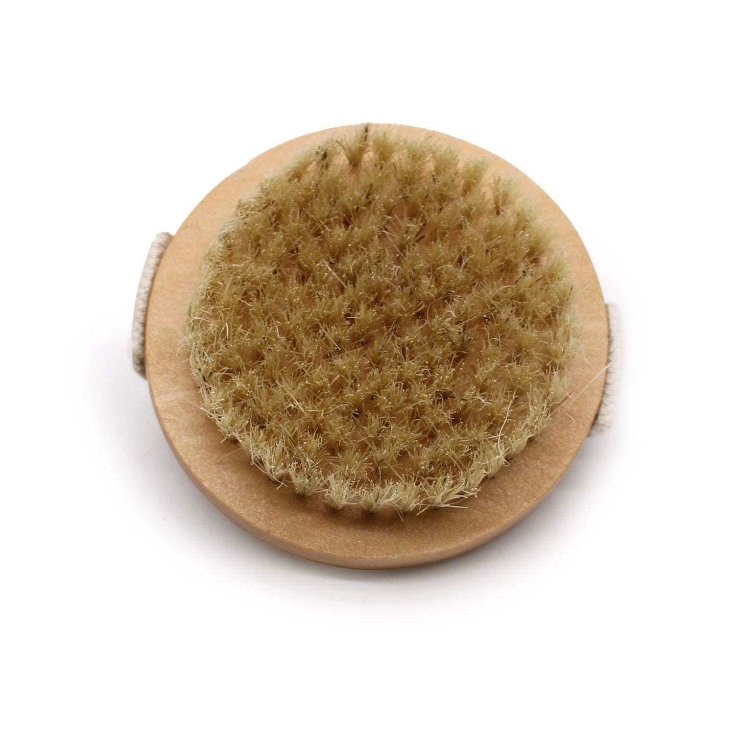 Hand grip body scrub brush with firm natural bristles – deep exfoliating shower brush | WoodenLandia