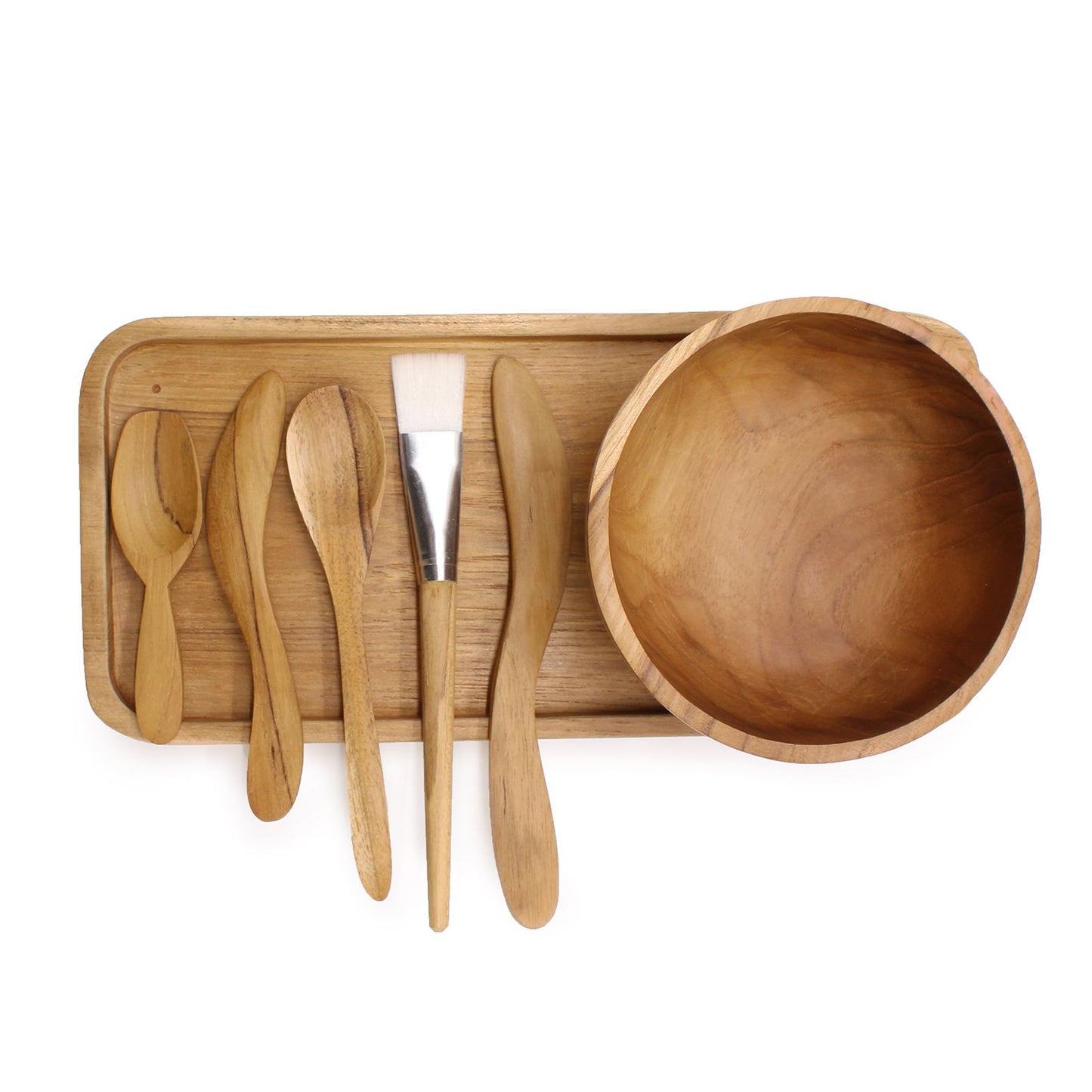 Spa Clay / Wax Application Set for clay or wax | WoodenLandia