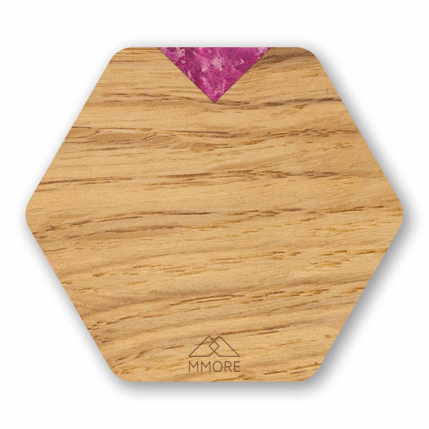 Wooden Coasters - Oak / Set of 4 Coasters-14