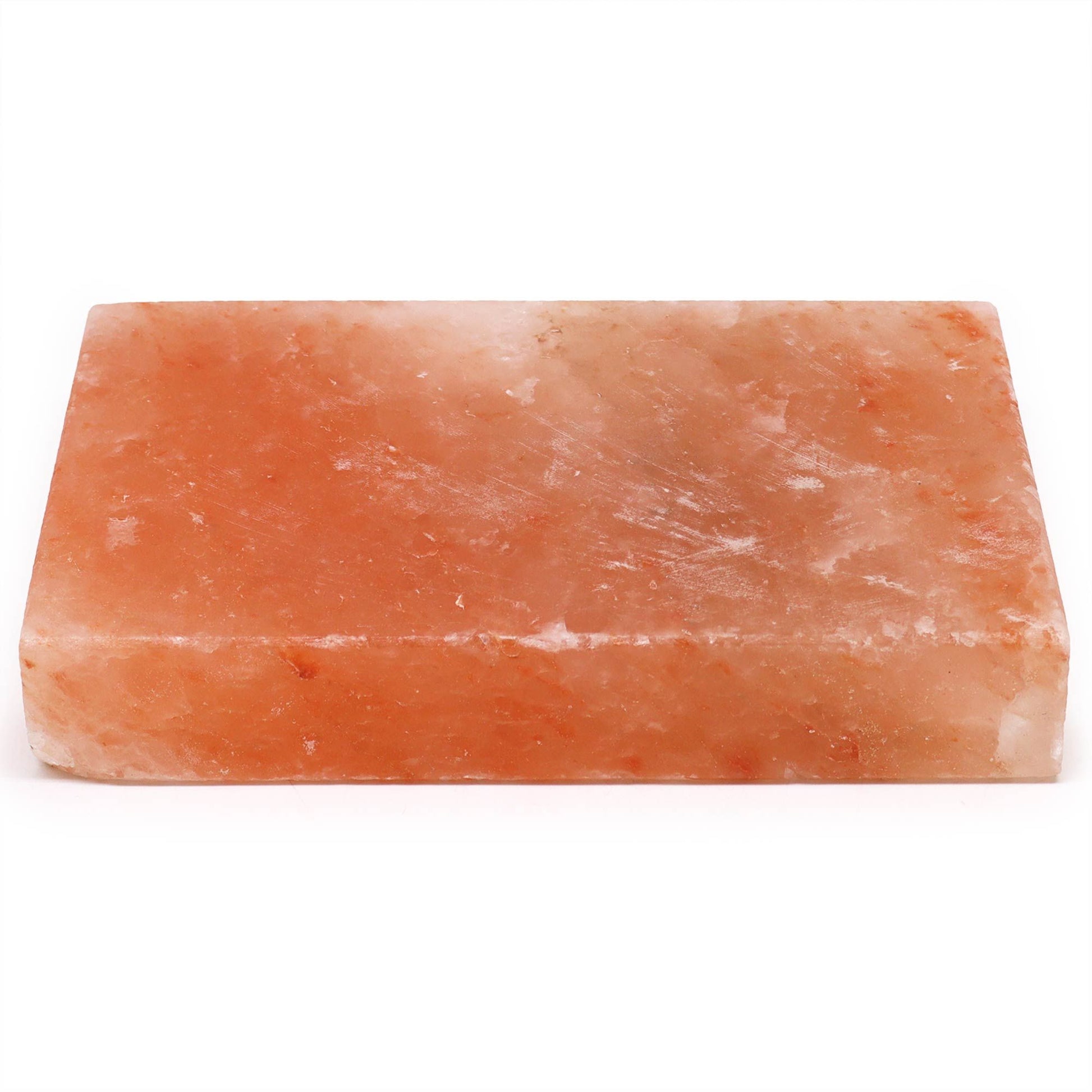Rectangular Himalayan salt cooking plate 30x20x5 cm