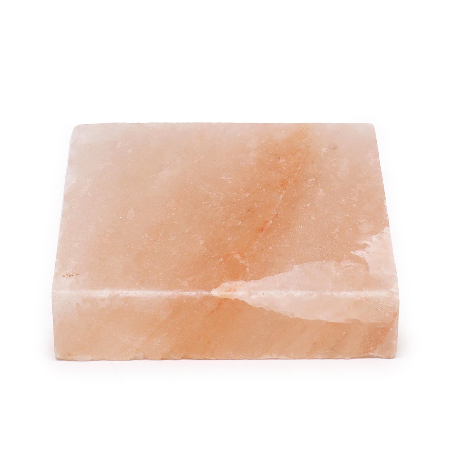 Square Himalayan salt cooking plate 20x20x5 cm