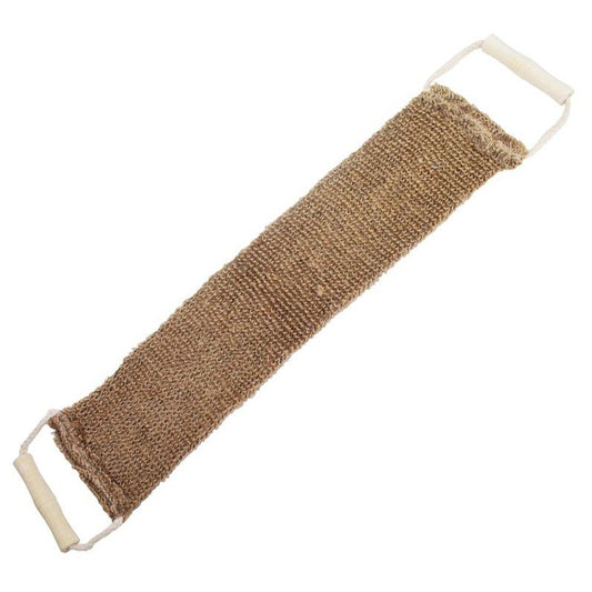 Natural jute mix back scrub – eco-friendly exfoliating body scrubber | WoodenLandia