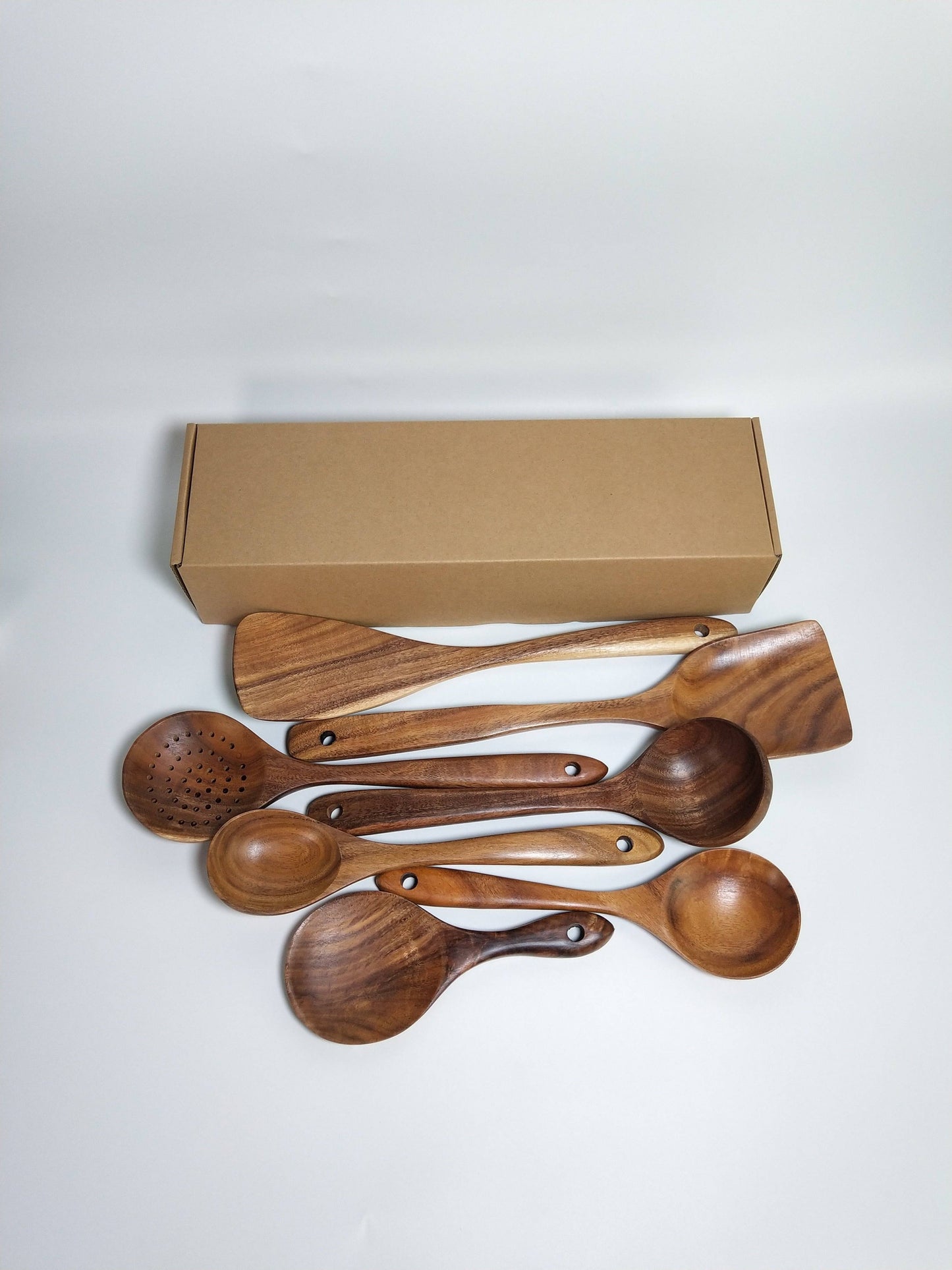 Teak Wooden Cooking Set-6