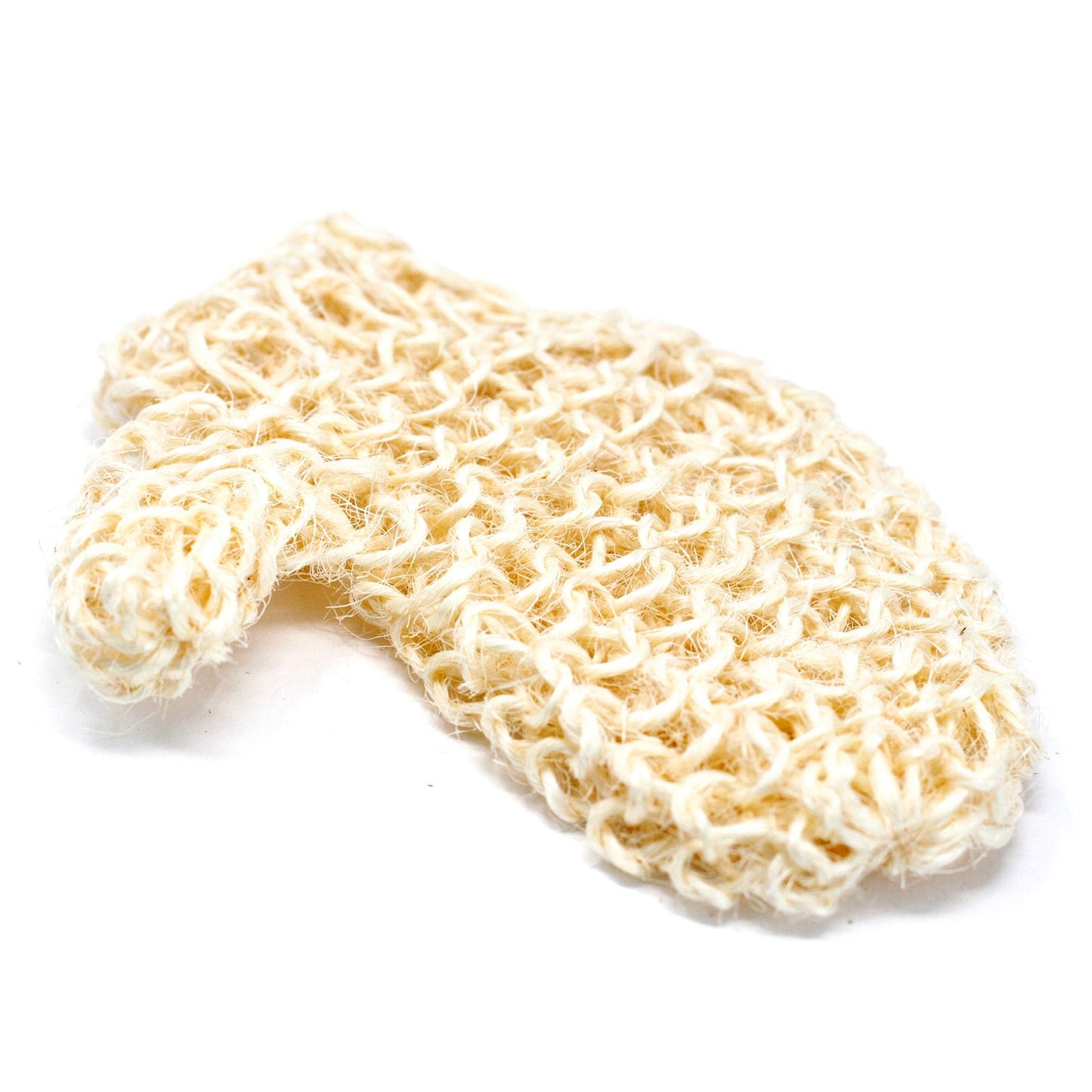 Natural sisal exfoliating glove – plant-based body scrub mitt for smooth skin | WoodenLandia