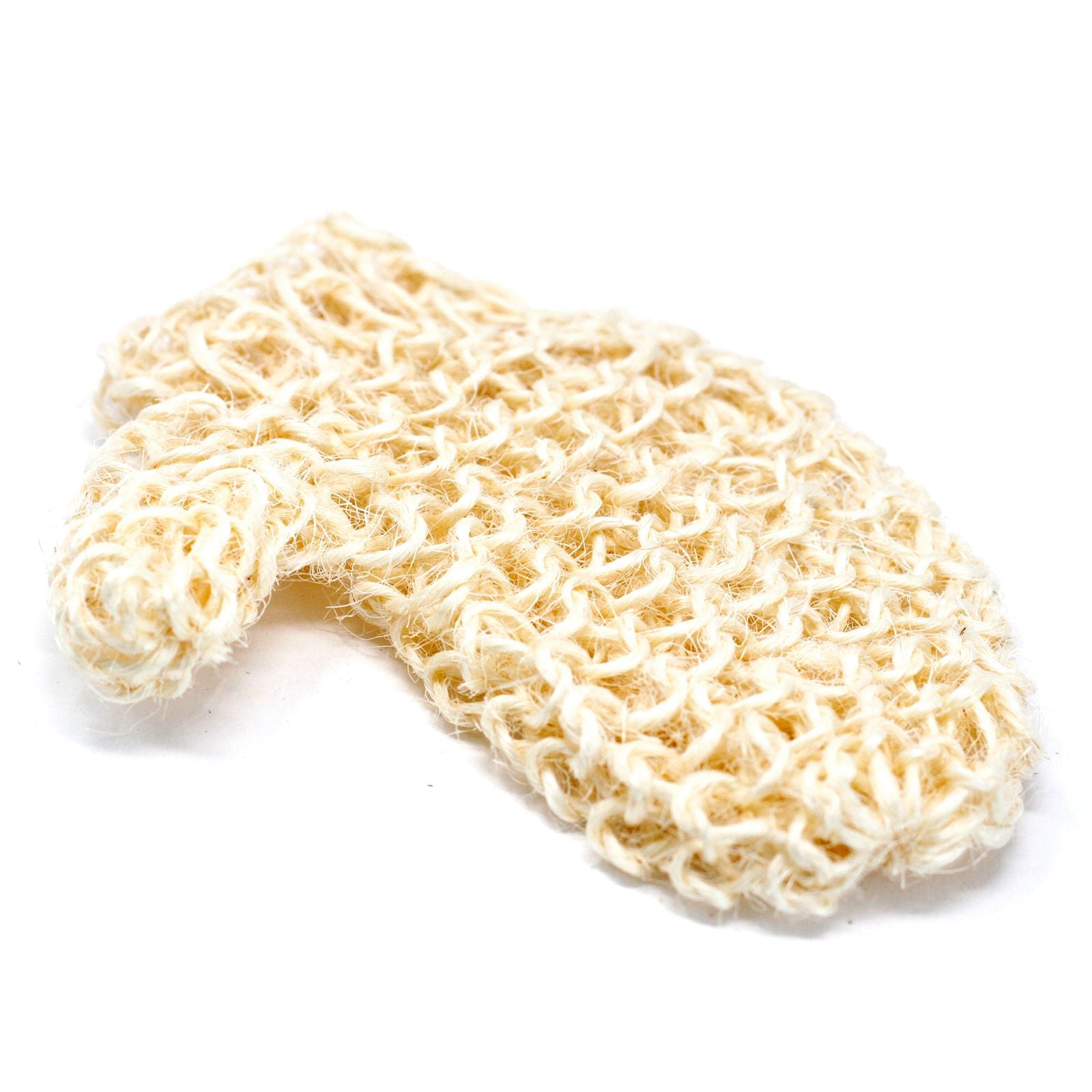 Natural sisal exfoliating glove – plant-based body scrub mitt for smooth skin | WoodenLandia