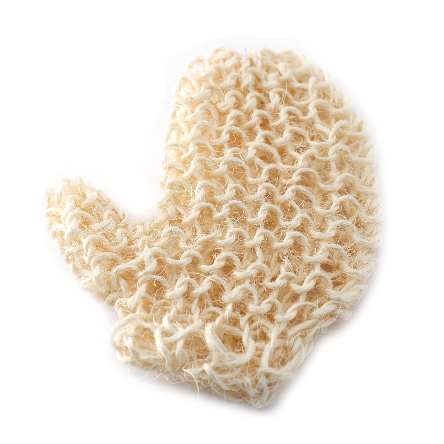Natural sisal exfoliating glove – plant-based body scrub mitt for smooth skin | WoodenLandia
